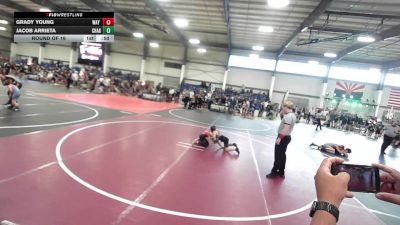 62 lbs Round Of 16 - Grady Young, Way Out West vs Jacob Arrieta, Chagolla Trained WC