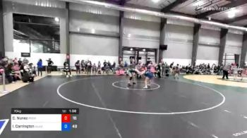 70 kg Prelims - Cameron Nunez, PWC Athena 2 vs Isabell Carrington, Wrestle Like A Girl 1