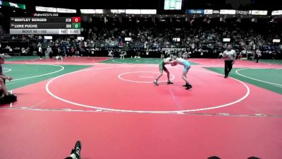 102 lbs Champ. Round 1 - Bentley Bergen, BTWA vs Luke Fuchs, BRN3