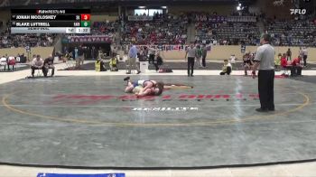 132 lbs Semifinal - Jonah McCloskey, Simon Kenton vs Blake Luttrell, Fairdale