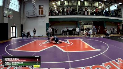 190 lbs Champ. Round 1 - Alexander Miller, John Paul The Great vs Jarred ONeill, Christian Brothers Academy(NJ)