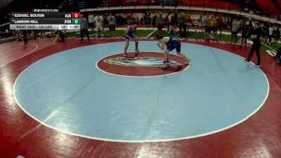 150 lbs 3rd Place Match - Ezekiel Bolton, Alaska vs Landon Hill, Utah