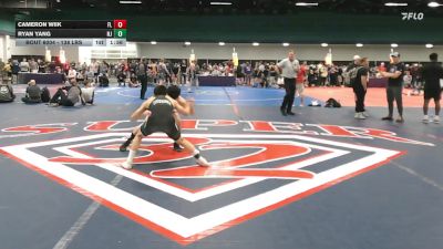 138 lbs Round Of 256 - Cameron Wiik, FL vs Ryan Yang, NJ