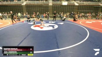 67 lbs Semifinal - Zion Anderson, Sheridan Wrestling Club vs Easton Mamalis, Green River Grapplers Wrestling