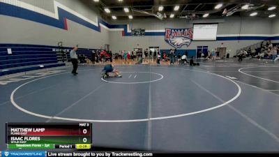 150 lbs Cons. Semi - Isaac Flores, Wylie East vs Matthew Lamp, Plano East