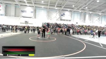 72-75 lbs Round 3 - Bayleigh Buell, Beaver River Youth Wrestling vs Taryn Morsch, LeRoy Wrestling