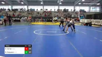 195 lbs Prelims - Hinkley Carter, Polar Bear Express Wrestling Cub vs Ray Ferguson, MI-Rev