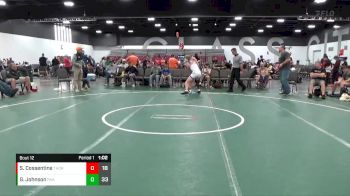 159 lbs Placement Matches (8 Team) - Seth Cossentine, Thorn Wrestling (MN) vs Gabe Johnson, PA Alliance
