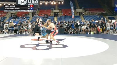 157 lbs Champ. Rd Of 128 - Noah Cerino, North Carolina vs Diego Valdiviezo, California