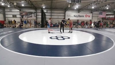 70 kg Cons. Rd Of 32 - August Hibler, Wildcat Wrestling Club vs Jackson Young, DMV RTC