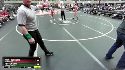 145 lbs Semis & 1st Wrestleback (8 Team) - Peyton Cox, Washington vs Noah Johnson, Park Hill