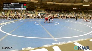 90 lbs Consi Of 8 #2 - Tucker Piersol, Claremore Wrestling Club vs Mac Still, Sperry Wrestling Club