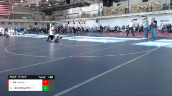 50 lbs Round 1 (6 Team) - Harper Wimmers, Ohio Blue vs Brynlee Hollandsworth, Carolina Cross-Face