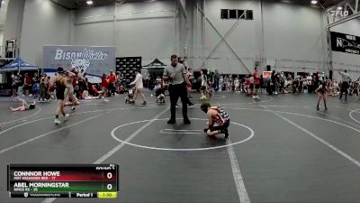 92 lbs Round 2 (4 Team) - Abel Morningstar, Kings K6 vs Connnor Howe, Mat Assassins Red