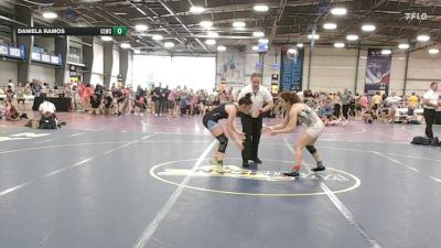 107 lbs Rr Rnd 3 - Mia Galindo, Next Level Wrestling Club vs Daniela Ramos, Cheyenne Ladies Wrestling Club