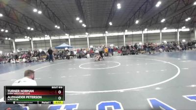 62B Semifinal - Turner Norman, Hawk Wrestling Club vs Alexander Peterson, Kuna Klub