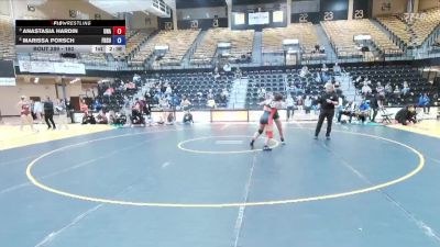 160 lbs 3rd Place Match - Marissa Porsch, Fort Hays State vs Anastasia Hardin, Unattached