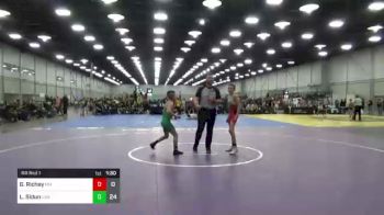 95 lbs Rr Rnd 1 - Gunner Richey, New Mexico vs Landon Sidun, Team USA