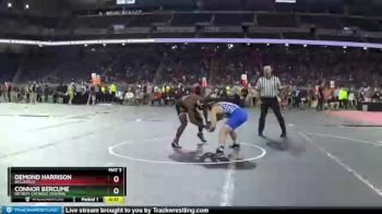 D1-189 lbs Cons. Round 2 - Demond Harrison, Belleville vs Connor Bercume, Detroit Catholic Central