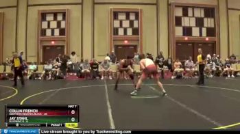 195 lbs Quarterfinals (8 Team) - Jay Stahl, BlueWave H vs Collin French, Southern Regional Black