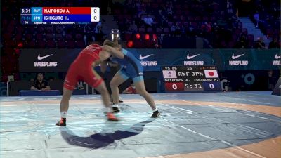 86 kg Round Of 16 - Artur Naifonov, Russia vs Hayato Ishiguro, Japan