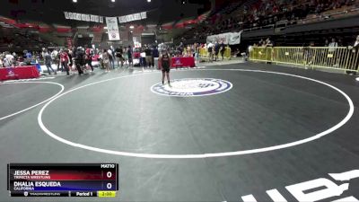 92-97 lbs Quarterfinal - Alberto Agredano, California vs Juan Plaza Bedoya, Poway Wrestling