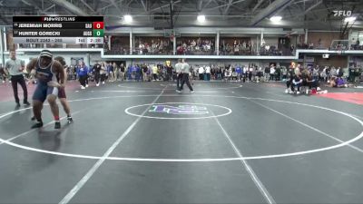 285 lbs Cons. Round 2 - Jeremiah Morris, St. Ambrose University vs Hunter Gorecki, Augsburg