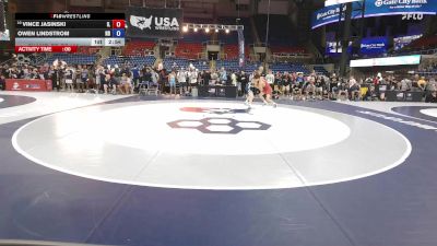 132 lbs Champ. Rd Of 128 - Vince Jasinski, IL vs Owen Lindstrom, ND