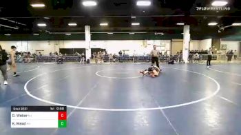 100 lbs Consolation - Dalton Weber, NJ vs Kaleb Mead, MN