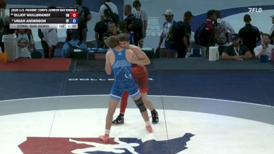 138 lbs Cons. Sub-semis - Elliot Wullbrandt, Oregon vs Uriah Anderson, Utah
