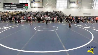 160 lbs Champ. Round 2 - Gabriel Sanchez, Mat Creatures Wrestling Club vs Michael Puglisi, Club Not Listed