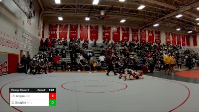 138 lbs Champ. Round 1 - Trevor Angus, Uintah vs Cory Douglas, Aztec