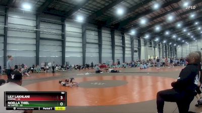 50 lbs Quarterfinals (8 Team) - Lily Lakhlani, Foxfire vs Noella Thiel, NE United