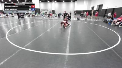 138 lbs Brodie Altman, Virginia vs Adan Magnas, Maryland