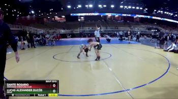 63 lbs Round 4 - Lucas Alexander Ducós, NBWA vs Dante Rosario, Hernando Wrestling Club