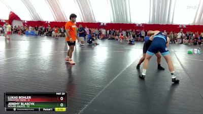 194-203 lbs Round 1 - Lukas Bohler, Princeton Tigers vs Jeremy Blascyk, WCAABE Knights