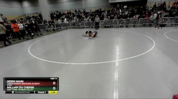 106 lbs Quarterfinal - William Du Chemin, First There Training Facility vs Aiden Hahn, Thoroughbred Wrestling Academy (TWA)