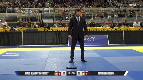 Matthew Medina vs Wade Remington Bonney 2025 Pan Kids Jiu-Jitsu IBJJF Championship