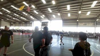 49 lbs Quarterfinal - Caleb Archibeque, Top Rank Hammers vs Kase Sikes, Baca County Brawlers