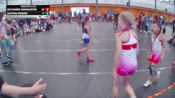 75 lbs Round 3 (4 Team) - Aria Bushaw, Team Palmetto Pink vs Cali Anderson, Team Palmetto Purple