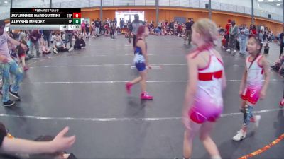 75 lbs Round 3 (4 Team) - Aria Bushaw, Team Palmetto Pink vs Cali Anderson, Team Palmetto Purple