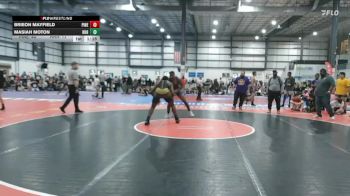 190 lbs Brieon Mayfield, PINECREST vs Masiah Moton, HEAVY HITTING HAMMERS
