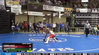 120 lbs Champ. Round 1 - Corbin White, Mound City-Jayhawk Linn vs Dominic Davis, Lyons