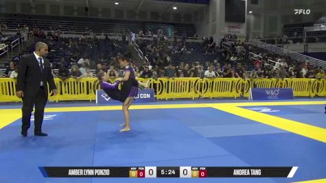 Andrea Tang vs Amber Lynn Ponzio 2025 Pan IBJJF Jiu-Jitsu No-Gi Championship