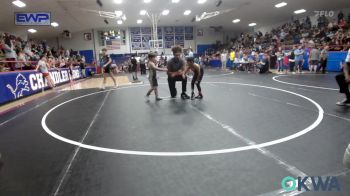 49 lbs Semifinal - Franciso Lopez, OKC Saints Wrestling vs Jagger Pace, Kingfisher YellowJackets