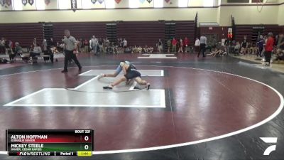 JV-11 lbs Cons. Semi - Alton Hoffman, Dubuque Senior vs Mickey Steele, Xavier, Cedar Rapids