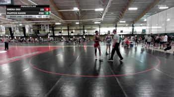 175 lbs Round Of 16 - Emeka Orji, Legacy Wrestling vs Filippos Kakos, Beat The Streets