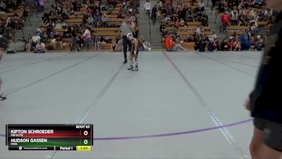 55 lbs Cons. Round 3 - Hudson Gassen, HWA vs Kipton Schroeder, MN Elite