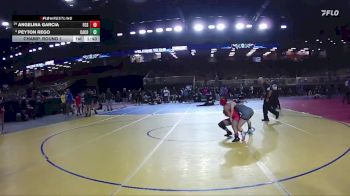 110 lbs Champ. Round 1 - Peyton Rego, Camden County vs Angelina Garcia, Florida Christian School