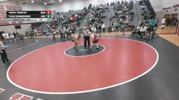 189 lbs 1st Place Match - Noah Templin, Manheim Central Hs vs Cole Ramberger, Central Dauphin Hs